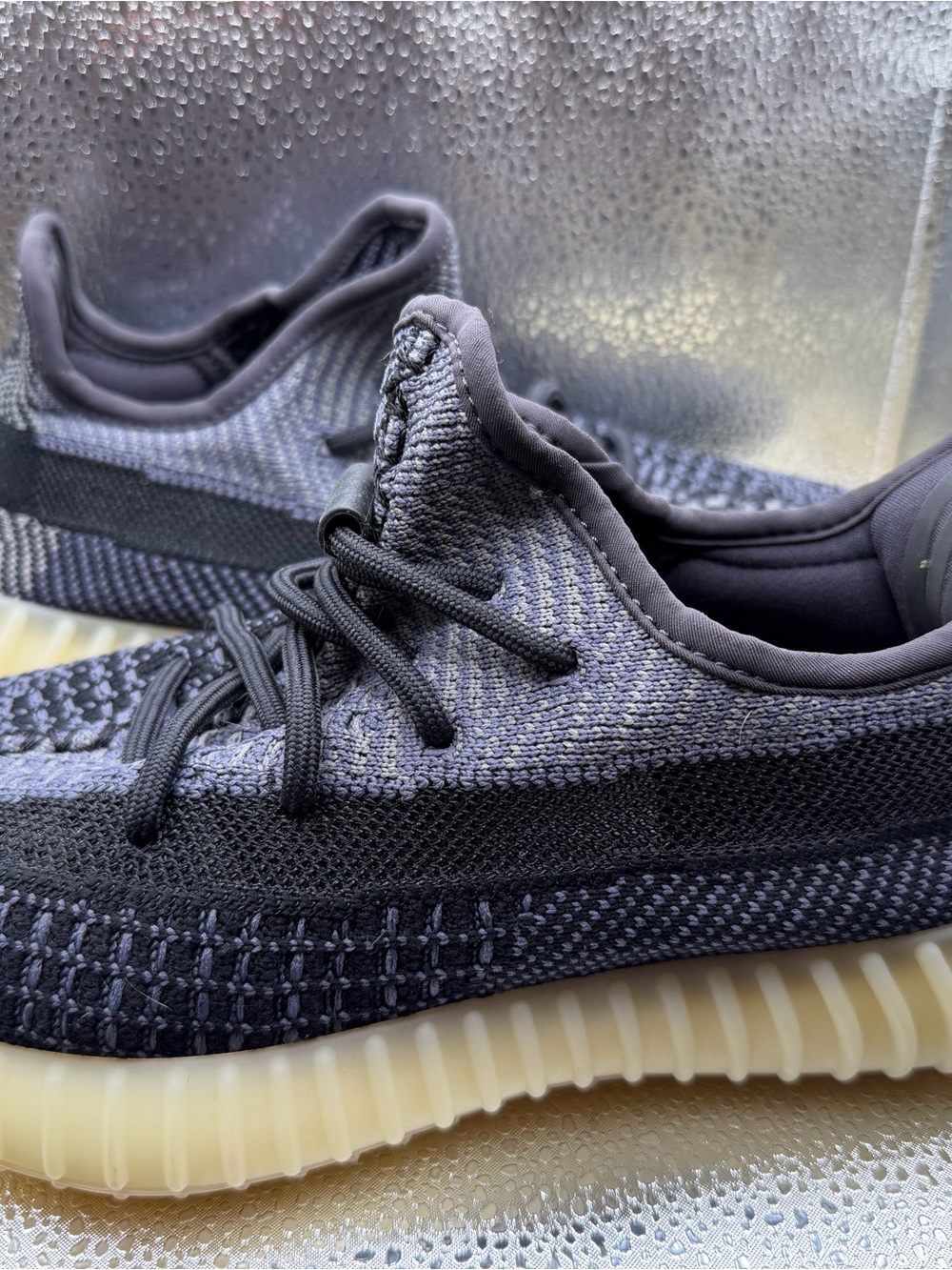 Yeezy Boost 350 V2 Black Knit with Cream Sole